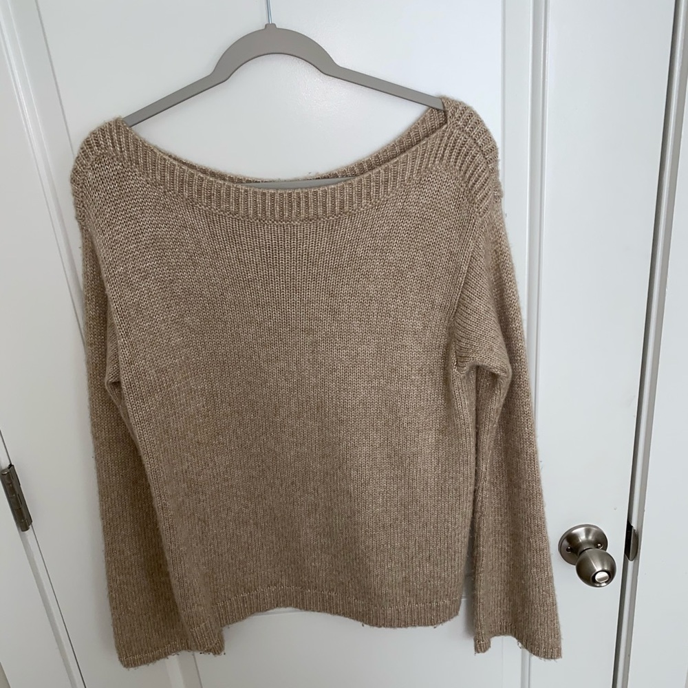 COPY - White House black market tan sweater
